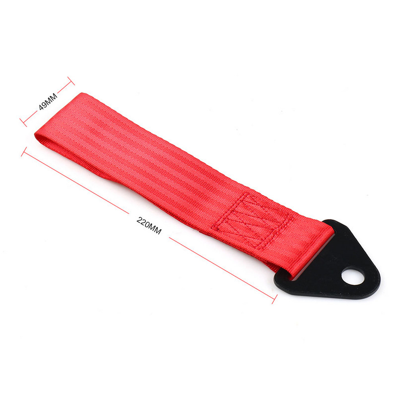 Curea de remorcare Dynoracing Curea de remorcare pentru mașini de curse de înaltă calitate Cârlii de remorcare Cârlig Bare de remorcare fără șuruburi și piulițe YC101109