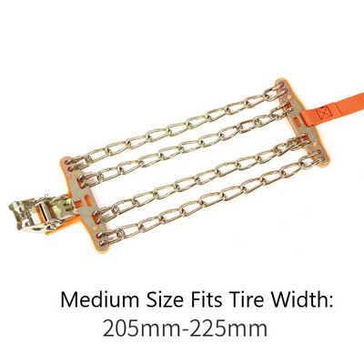 Universālās automašīnu riepas Sniega ķēdes Siksnas Pretslīdēšanas Pretnodiluma Mangāna Tērauda Riteņi Sniega Ķēdes Transportlīdzekļi SUV MPV Truck Dubļi Ceļu satiksmes drošība