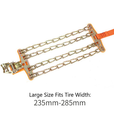 Universālās automašīnu riepas Sniega ķēdes Siksnas Pretslīdēšanas Pretnodiluma Mangāna Tērauda Riteņi Sniega Ķēdes Transportlīdzekļi SUV MPV Truck Dubļi Ceļu satiksmes drošība