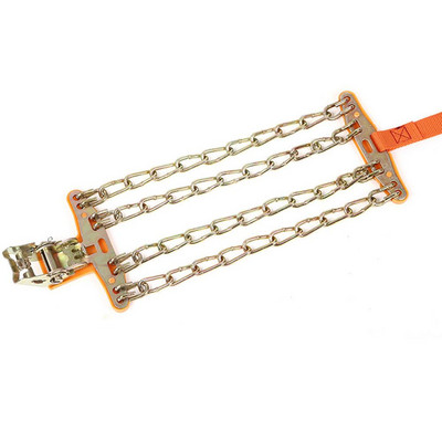 1 buc lanț de zăpadă pentru mașină, lanț de anvelope din oțel de urgență, antiderapant, rezistent la uzură, pentru camioneta SUV, accesoriu auto pentru conducere auto SL