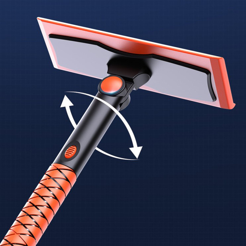 2021 Φορητά εργαλεία αφαίρεσης χιονιού αυτοκινήτου Πολυλειτουργικό τηλεσκοπικό φτυάρι χιονιού Αποσπώμενη πρακτική βούρτσα χιονιού για αυτοκίνητο