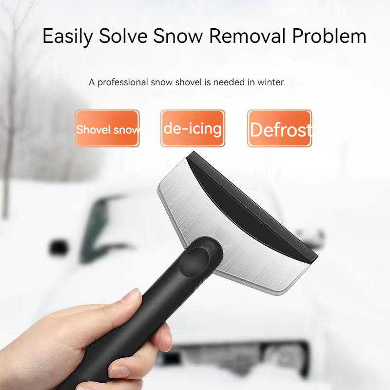 Χιονοστιβάδα αυτοκινήτου Ice Scraper Παρμπρίζ Ice Breaker Εργαλείο καθαρισμού χιονιού φτυαριού Quick Clean Βούρτσα γυαλιού χειμερινά αξεσουάρ αυτοκινήτου
