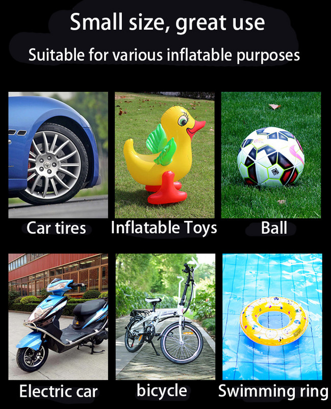 Kaasaskantav auto õhukompressor elektriline juhtmeta rehvitäite õhupump, laetav digitaalne 150 PSI auto autode mootorratta pallide jaoks