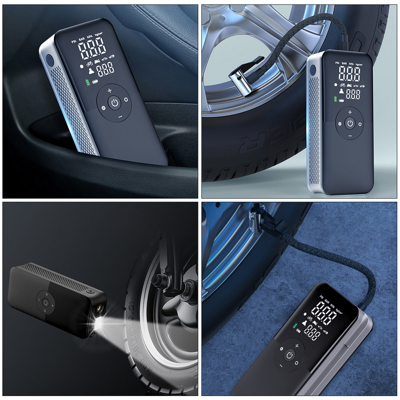 Oro kompresorius 12v oro siurblys, skirtas automobiliams nešiojamų padangų pripūtimo įtaisui elektrinis motociklo siurblys oro kompresorius automobilių motociklams dviračiams