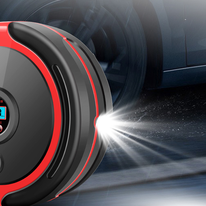 CARSUN pārnēsājams automašīnas gaisa kompresors elektrisks bezvadu riepu piepūšanas gaisa sūknis, uzlādējams digitālais auto automašīnu motociklu bumbām