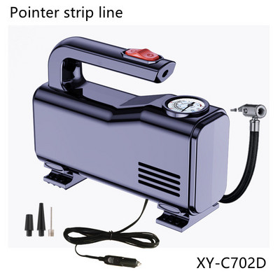 Umflator portabil pentru anvelope cu compresor de aer - pompă pentru anvelope auto cu manometru digital (150 psi 12 V DC) bliț luminos de urgență