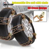 Univerzalni čelični Kamion Automobilski kotači Guma Guma Snijeg Led Lanci Pojas Zimska vozila protiv proklizavanja SUV Lanac kotača Blato Sigurnost na cesti