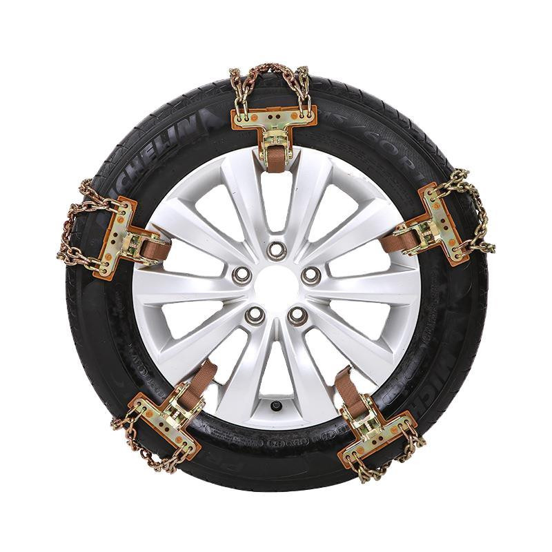 Univerzalni čelični Kamion Automobilski kotači Guma Guma Snijeg Led Lanci Pojas Zimska vozila protiv proklizavanja SUV Lanac kotača Blato Sigurnost na cesti