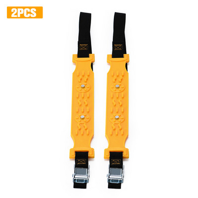 Lanțuri de zăpadă pentru cauciucuri auto din TPU, 2 bucăți, centură anti-sărire Conducere în siguranță pentru majoritatea mașinilor SUV-uri VAN Lanț de urgență în aer liber