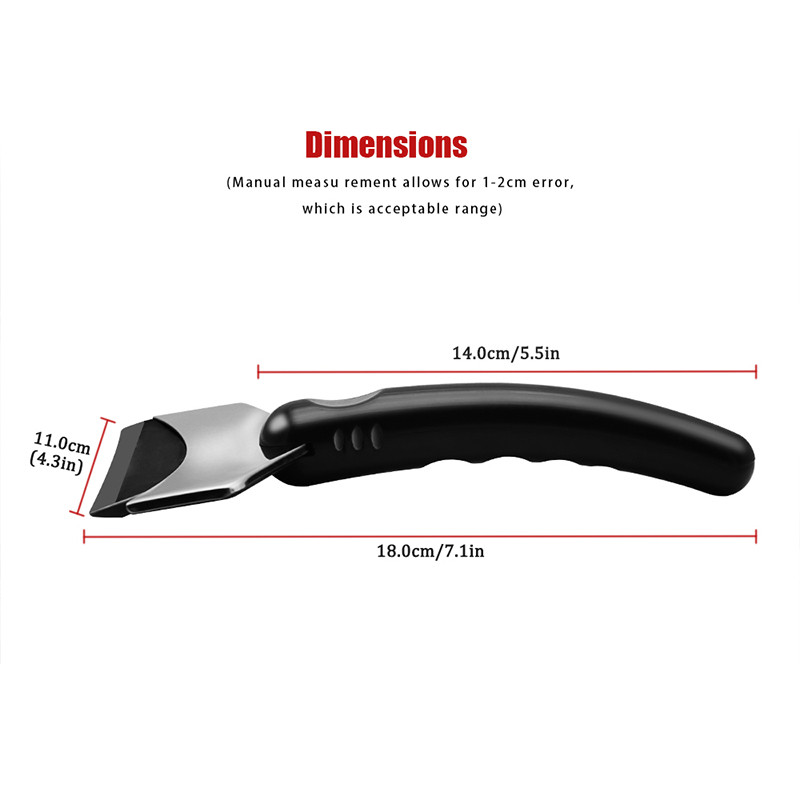 Roostevabast terasest multifunktsionaalne jääkaabitsa hari auto esiklaasi lume jaoks Härmaeemaldusharjapuhastusvahend Lumeharjad Lumeharjad Harja tööriistad
