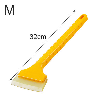 1 buc Racletă pentru zăpadă Material pentru tendon Instrument de îndepărtare a zăpezii Mașină de iarnă Lopată pentru zăpadă gheață 2-în-1 Lopată telescopică fără șuruburi