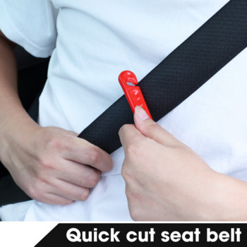 Мини преносим предпазен чук Escape Emergency Car Window Breaker Seat Belt Cutter Многофункционални инструменти за бягство Автомобилни аксесоари