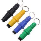 Automašīnas avārijas āmurs, drošības glābšanas rīki, drošības jostas griezējs, mini pārnēsājams atslēgu piekariņš dzīvības glābšanas auto logu stikla lauzējs