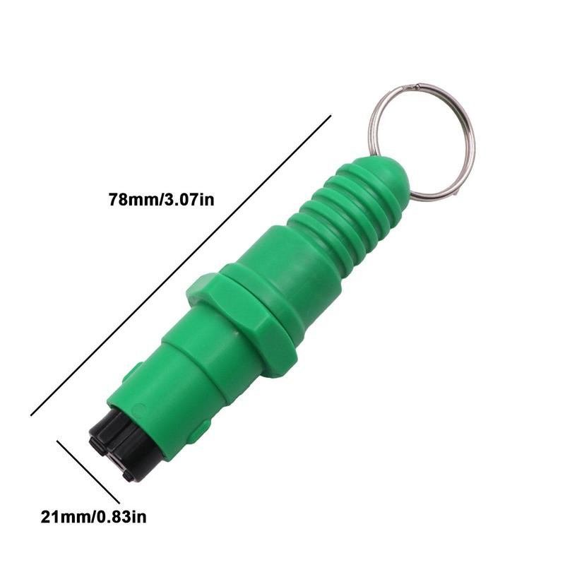 Automobilio avarinis plaktukas, saugos pabėgimo gelbėjimo įrankiai, saugos diržų pjaustytuvas Mini nešiojamasis raktų pakabukas, gelbėjantis, automatinis langų stiklo daužiklis