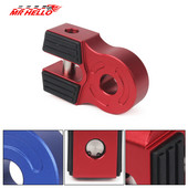 Γάντζος αλουμινίου βαρούλκου Σχοινί σύνδεσης ρυμουλκούμενου γάντζου Επίπεδη βάση αγκίστρου Συγκρότημα βάσης για ρυμουλκούμενο φορτηγό ATV UTV Γραμμές βαρούλκου Γάντζος βαρούλκου