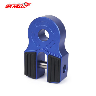 Γάντζος αλουμινίου βαρούλκου Σχοινί σύνδεσης ρυμουλκούμενου γάντζου Επίπεδη βάση αγκίστρου Συγκρότημα βάσης για ρυμουλκούμενο φορτηγό ATV UTV Γραμμές βαρούλκου Γάντζος βαρούλκου