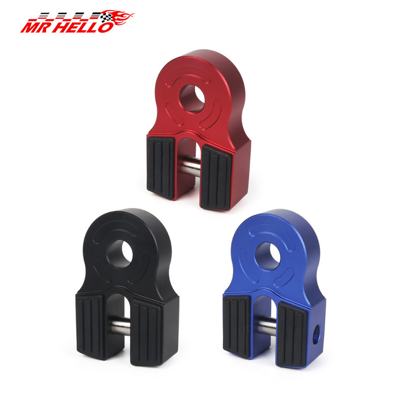 Γάντζος αλουμινίου βαρούλκου Σχοινί σύνδεσης ρυμουλκούμενου γάντζου Επίπεδη βάση αγκίστρου Συγκρότημα βάσης για ρυμουλκούμενο φορτηγό ATV UTV Γραμμές βαρούλκου Γάντζος βαρούλκου