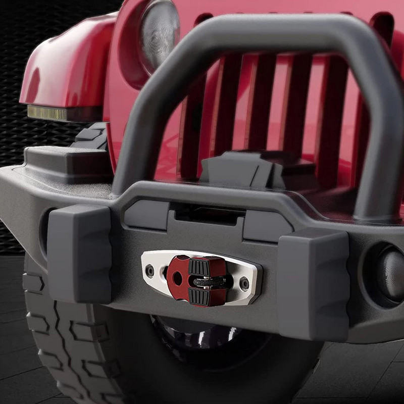 Γάντζος αλουμινίου βαρούλκου Σχοινί σύνδεσης ρυμουλκούμενου γάντζου Επίπεδη βάση αγκίστρου Συγκρότημα βάσης για ρυμουλκούμενο φορτηγό ATV UTV Γραμμές βαρούλκου Γάντζος βαρούλκου