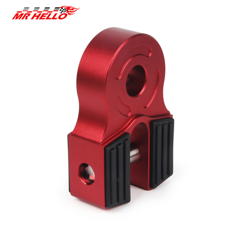 Γάντζος αλουμινίου βαρούλκου Σχοινί σύνδεσης ρυμουλκούμενου γάντζου Επίπεδη βάση αγκίστρου Συγκρότημα βάσης για ρυμουλκούμενο φορτηγό ATV UTV Γραμμές βαρούλκου Γάντζος βαρούλκου