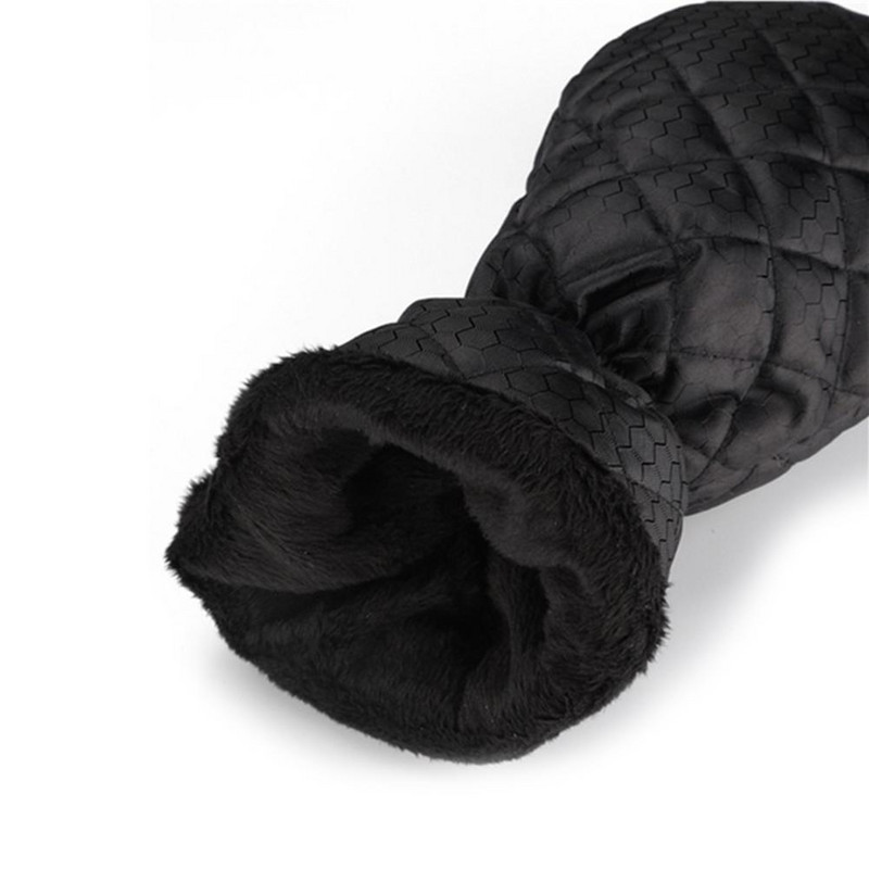 Racletă de gheață Mașină cu mănuși Parbriz Răzuitoare de gheață Perie pentru lopată de zăpadă cu mănuși calde Instrumente de îndepărtare a zăpezii pentru mașini