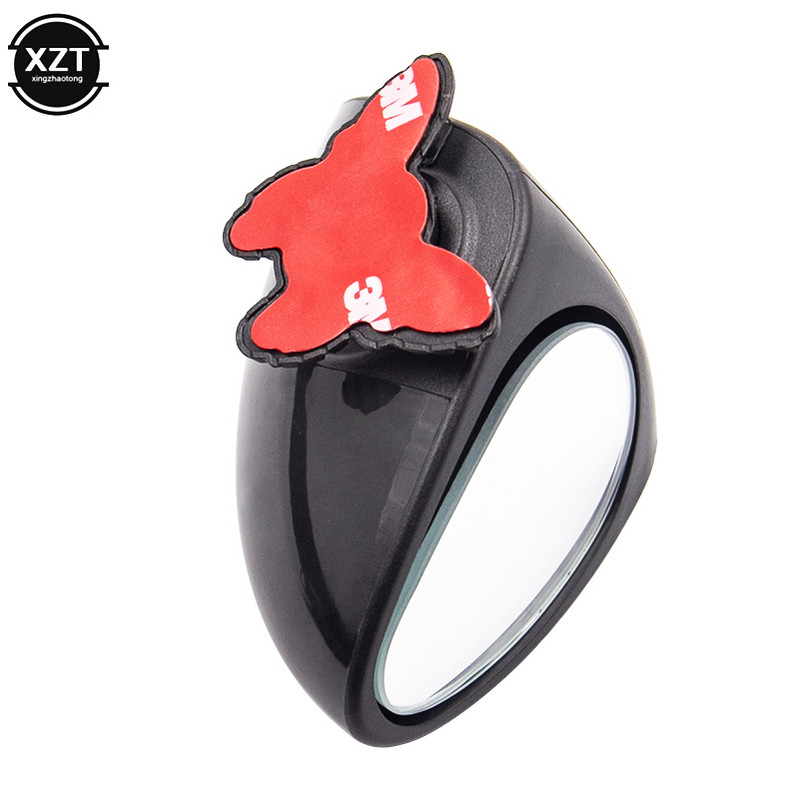 360 laipsnių pasukamas 2 šonų automobilio aklosios zonos išgaubtas veidrodinis automobilio išorė galinio vaizdo stovėjimo veidrodžio saugos priedai