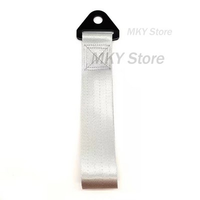 Σχοινί ρυμούλκησης Universal Pure Color Racing Car Tow Eye Strap Tow προφυλακτήρας γάντζος Μπάρα ρυμουλκούμενου νάιλον ιμάντα ρυμούλκησης υψηλής αντοχής