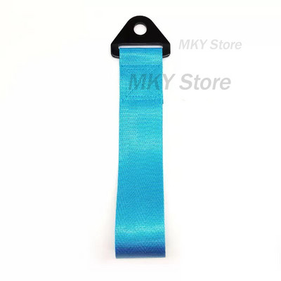 Σχοινί ρυμούλκησης Universal Pure Color Racing Car Tow Eye Strap Tow προφυλακτήρας γάντζος Μπάρα ρυμουλκούμενου νάιλον ιμάντα ρυμούλκησης υψηλής αντοχής