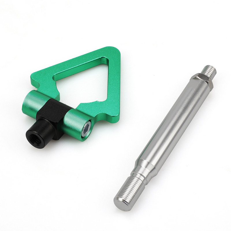 Cârlig de remorcare triunghiular din aluminiu pentru Subaru Auto Car Styling Sport Model Remorcă Cârlig de remorcare Inel Remorcare cu ochi Accesorii pentru mașină față-spate