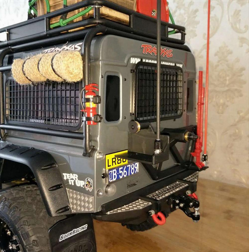 Prijemnik metalne kuke za vuču automobila za 1/10 RC gusjeničar Traxxas TRX4 TRX-6 G63 aksijalni SCX10ii 90046 d90 dijelovi za nadogradnju