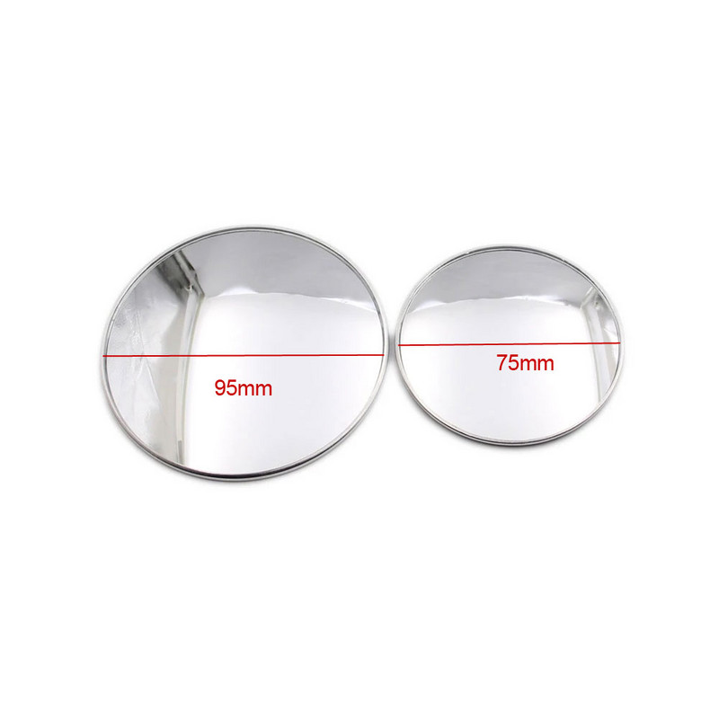 1Gb sānu spoguļi kravas automašīnām Ūdensizturīgi automašīnu aklo zonu spogulis apaļš, izliekts platleņķa bērnu auto aizmugurējā skata spoguļi aksesuāri
