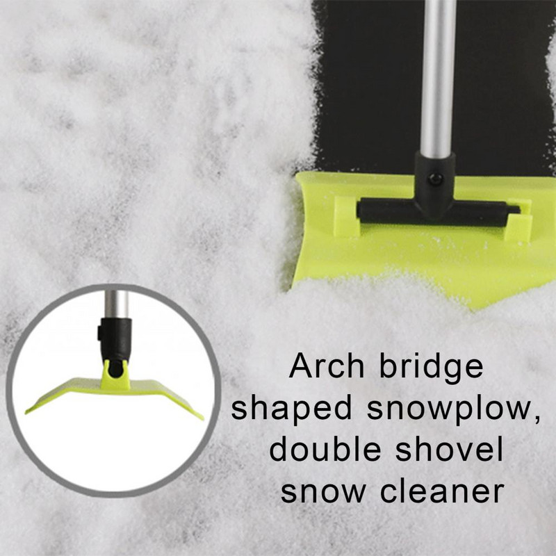 Ρυθμιζόμενη βούρτσα χιονιού παρμπρίζ αυτοκινήτου Εργαλείο καθαρισμού ξύστρου αφαίρεσης πάγου лопата для снега щетка для снега для авто