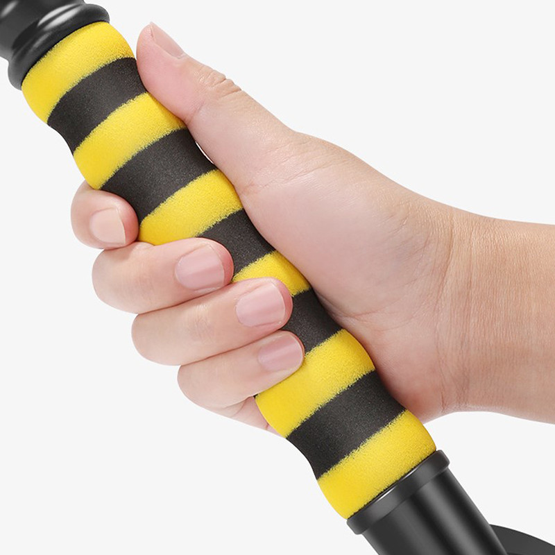 Χειμερινό αποσπώμενο φτυάρι αυτοκινήτου διπλής κεφαλής με λαβή αφρού EVA, βούρτσα αυτόματης καθαρισμού, αφαιρούμενο ξύστρο πάγου