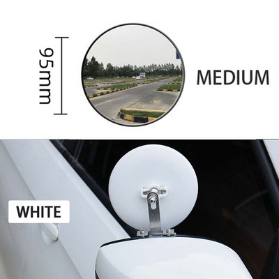 Auto reguleeritav pimeala peegli tahavaate veoauto küljelt kumer lainurk suur ümmargune peegel Koolibussi suur välivaate tarvik