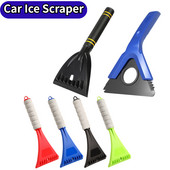 Racletă pentru îndepărtarea zăpezii din plastic Lopătă durabilă pentru ferestre automată Perie portabilă de sticlă Dispozitiv de îndepărtare a zăpezii Multifuncțională pentru accesorii de iarnă