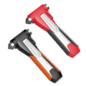 Σφυρί ασφαλείας αυτοκινήτου 2 σε 1 Εργαλείο διαφυγής Κάμπινγκ Οδήγηση Κόφτης ζώνης ασφαλείας αυτοκινήτου Σφυρί διαφυγής έκτακτης ανάγκης για σπάσιμο τζαμιού παραθύρου ΚΟΚΚΙΝΟ