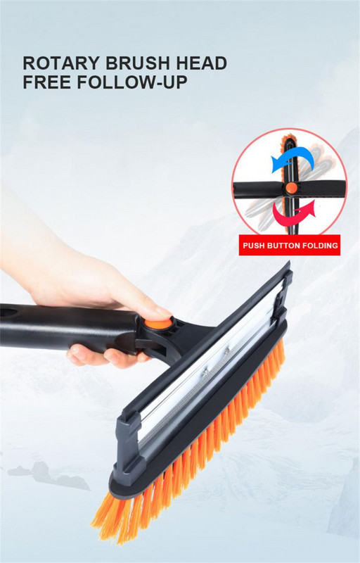 Auto jääkaabits lumeharja labidas teleskoop auto esiklaas klaas härmatis lumeeemaldus labidas auto talvine lumekoristustööriistade komplekt