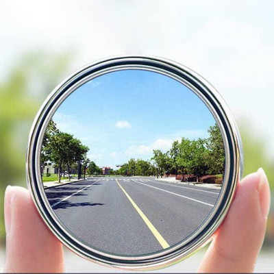 Автомобилно 360-градусово HD огледало за мъртва точка, регулируемо изпъкнало огледало за обратно виждане за кола, широкоъгълни огледала за паркиране на превозни средства