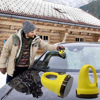 Ηλεκτρικό αυτοκίνητο Ξύστρα πάγου Deicer USB Charging Auto Glass Windshield Winter Snow Remover Defrost Clean Tools Εργαλείο συντήρησης αυτοκινήτου