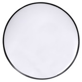 Oglindă de rutier de securitate cu unghi larg de 30 cm curbată pentru interioare antisfracție în aer liber Siguranță rutieră Semnal de trafic de siguranță oglindă convexă (Bla