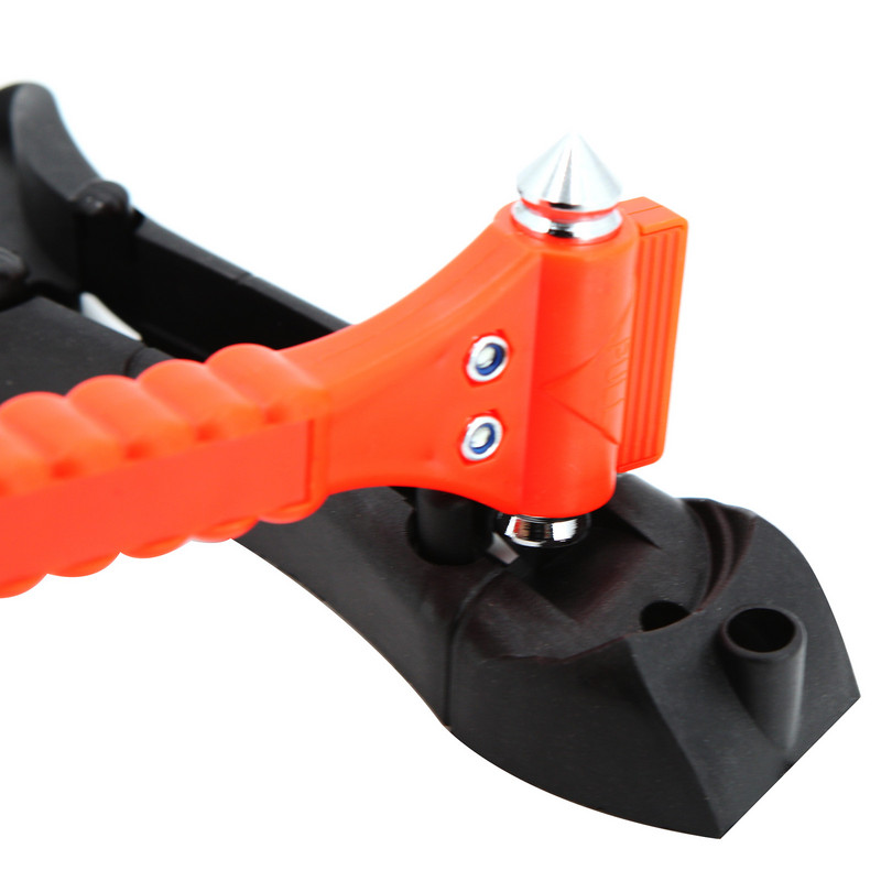 2 viename automobilio savipagalbos pabėgimo plaktukas Mini avarinio pabėgimo įrankis gaisro avarinio lango pertraukiklis, trenkantis stiklas, automobilio gelbėjimo plaktukas