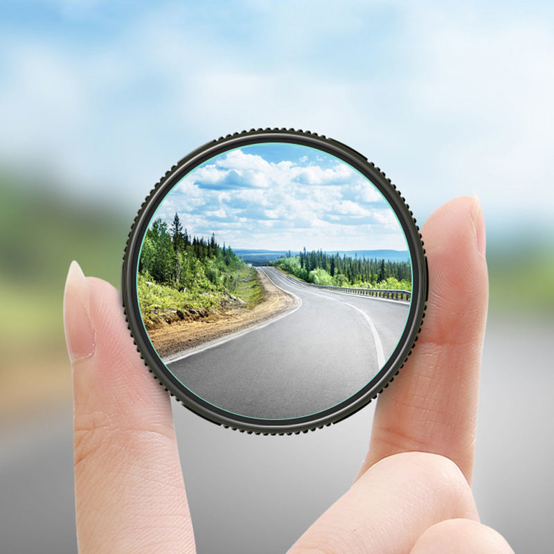 2x βεντούζα αυτοκινήτου Κυρτός καθρέφτης τυφλού σημείου υψηλής ευκρίνειας ευρυγώνιος 360 μοιρών ρυθμιζόμενος βοηθητικός στρογγυλός καθρέφτης οπισθοπορείας