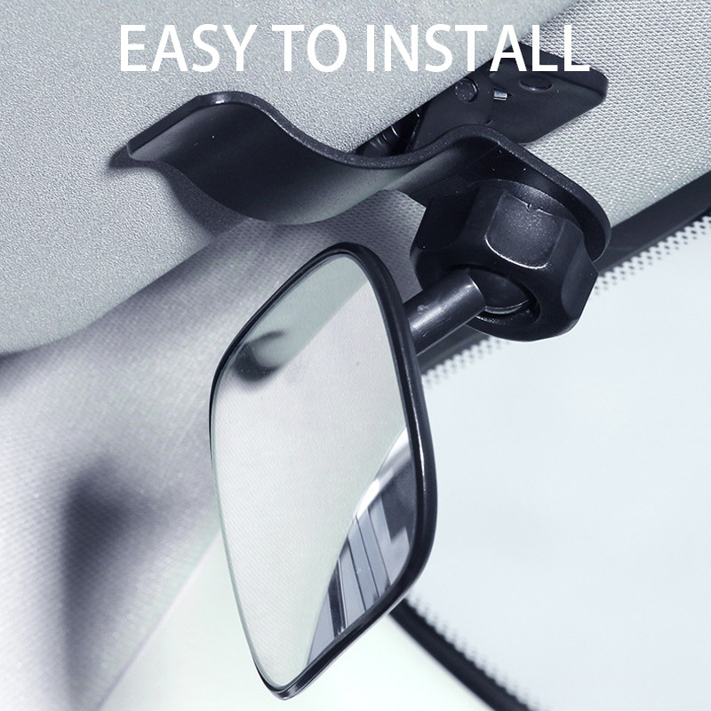 1 tk beebiauto päikesesirm Kumer peegel Reguleeritav tahavaatepeegel Lastele Lastele Imiku turvamonitor sisekujundustarvikud