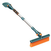 Automašīnu sniega birste Noņemama automašīnu birste un ledus skrāpja putu rokturis Lieljaudas sniega skrāpju birstes sniega tīrīšanas līdzeklis automašīnām kravas automašīnām SUV