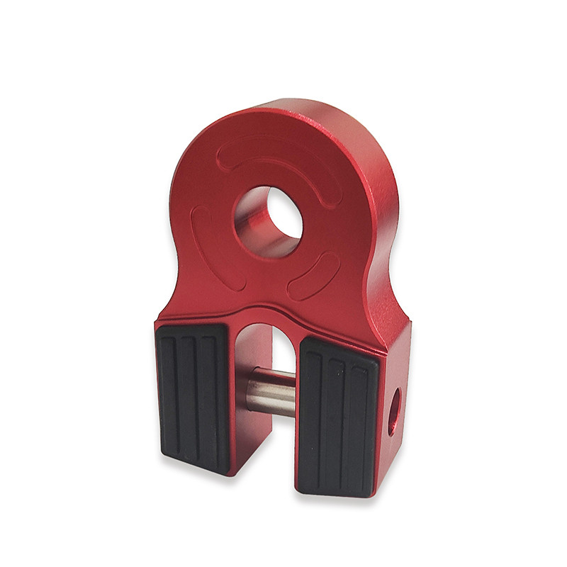 Alumiiniumist vintsikonksu trossi haagise konksu ühendus, lame võlli kinnituskomplekt puksiirveoautole ATV UTV vintsiliinid vintsikonks