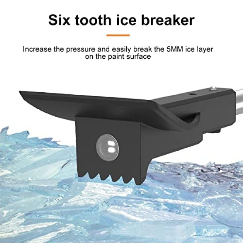 Πολυλειτουργικό φτυάρι αυτοκινήτου Αυτόματη βούρτσα αφαίρεσης χιονιού παραθύρου καθαρισμού χιονιού για χειμερινό ξύστρο πάγου Φτυάρι