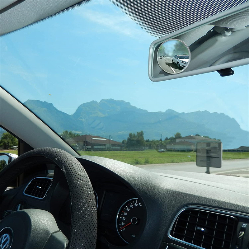 4/2/1 gab. Automašīnas aklās zonas spoguļi Regulējams automašīnas atpakaļskata izliekts spogulis automašīnas atpakaļgaitas transportlīdzekļu novietošanai, caurspīdīgs aklās zonas spogulis