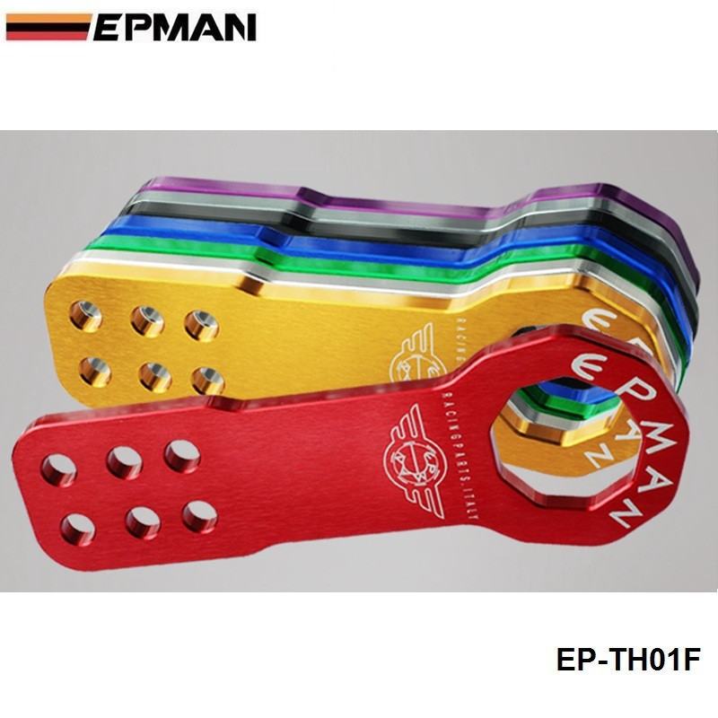 Universaalne Kõik mudelid Auto Haagise Konks Alumiiniumist Veokonks Pukseerimiskonks Racing Ees EP-TH01F