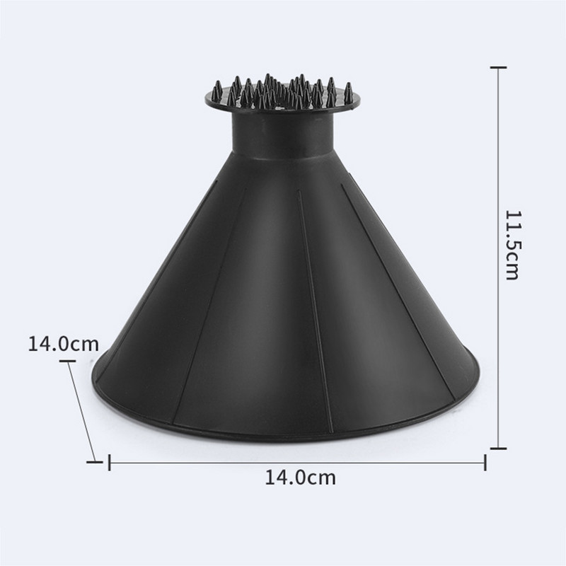 Automašīnu burvju sniega tīrīšanas līdzeklis Ledus skrāpis Logu vējstikls Eļļas piltuve Lāpsta Logu skrāpji Ledus atkausēšanas konuss Ledus skrāpis Sniega lāpsta