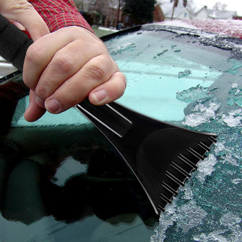 Четка за сняг Стъргалка за лед Лопата за сняг Предно стъкло Автомобилно размразяване Зима Инструмент за почистване на снегопочистване Стъргалка за лед за автомобили Зима