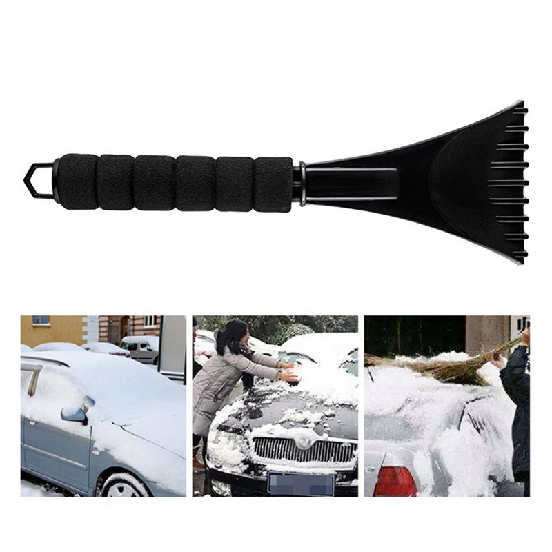 Četka za snijeg, strugač za led, lopata za snijeg, vjetrobransko staklo, automatsko odmrzavanje automobila, zima, alat za čišćenje za uklanjanje snijega, strugač leda za automobile, zima